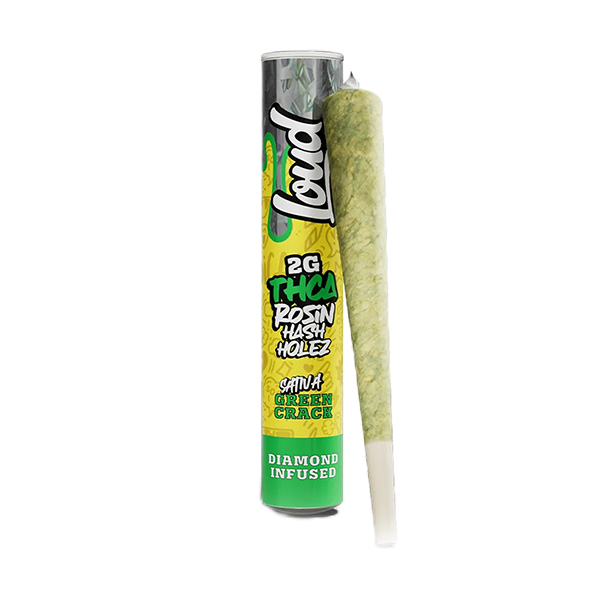 Loud THCa Diamond Infused Hash Hole / Green Crack-s